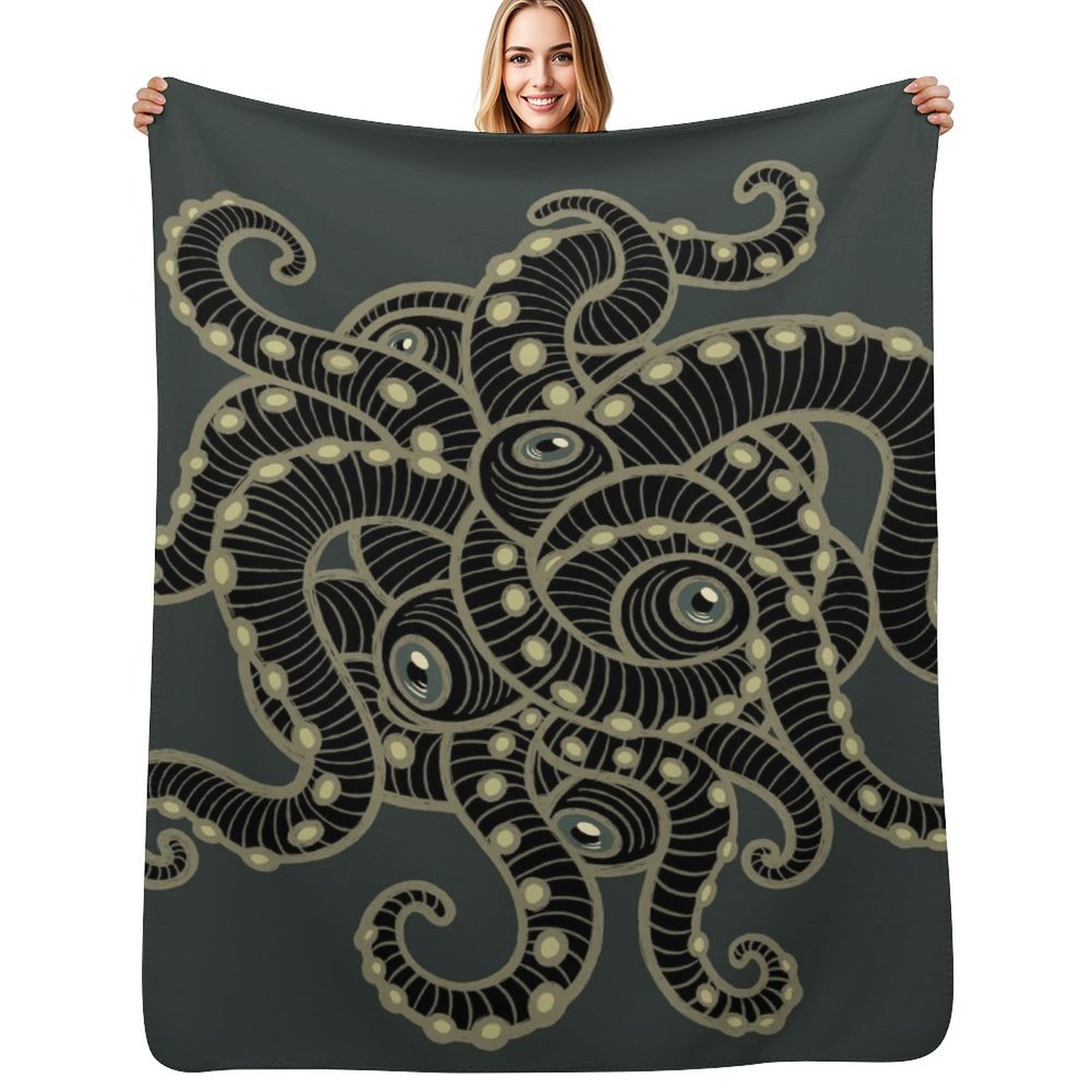 Luxury Lifestyle Hotel - Coperta Decorativa Cthulhu Lifestyle, Plaid Carino